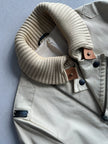 DANIELE ALESSANDRINI - 1990s BOMBER JACKET WITH RIBBED KNIT COLLAR