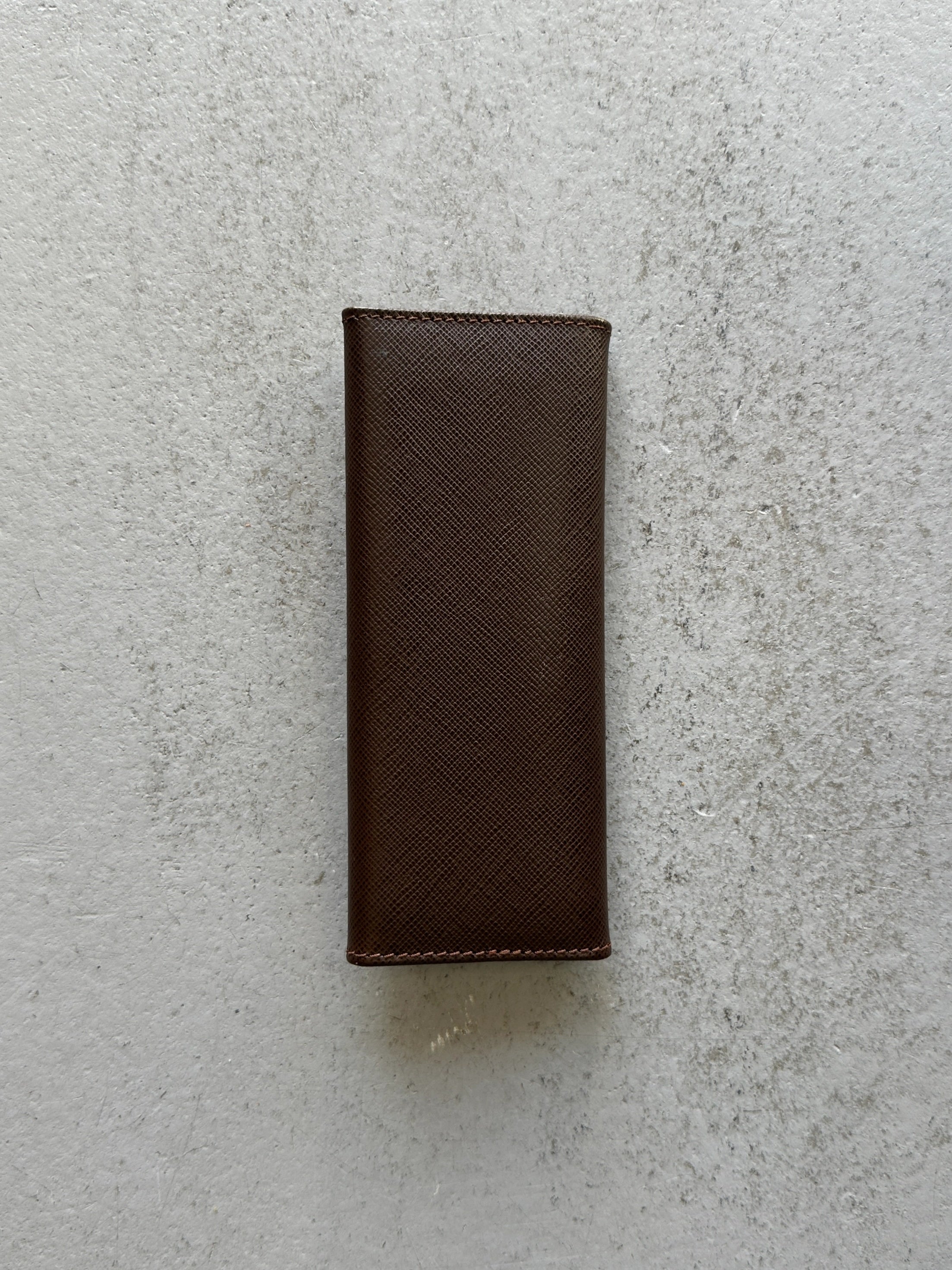 GIORGIO ARMANI - 1990s LEATHER KEY HOLDER