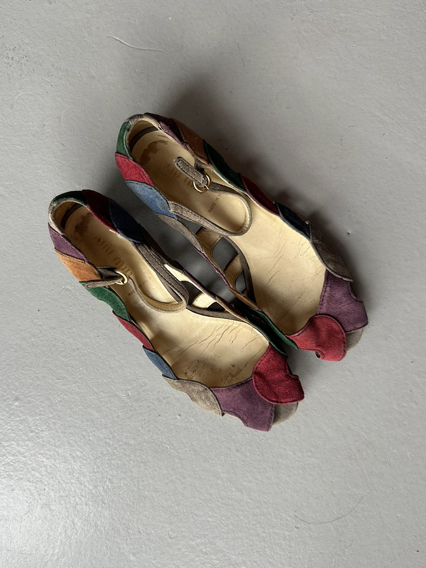 MIU MIU - S/S 2005 OPEN TOE SANDALS