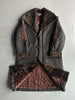 KANSAI YAMAMOTO - 1990s OVERSIZED QUILTED COAT WITH FUR COLLAR