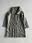 PLANTATION ISSEY MIYAKE - 1990s HIGH COLLAR OVERSIZED PUFFER LIGHT JACKET