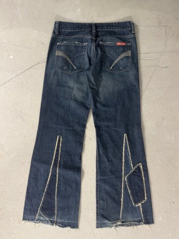 2000s LOW RISE FLARED JEANS