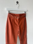 GIANFRANCO FERRÉ - early 2000s FAUX LEATHER TROUSERS
