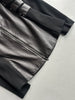 CLAUDE MONTANA - early 2000s BONDAGE JACKET WITH LEATHER FRONT AND BACK PANEL