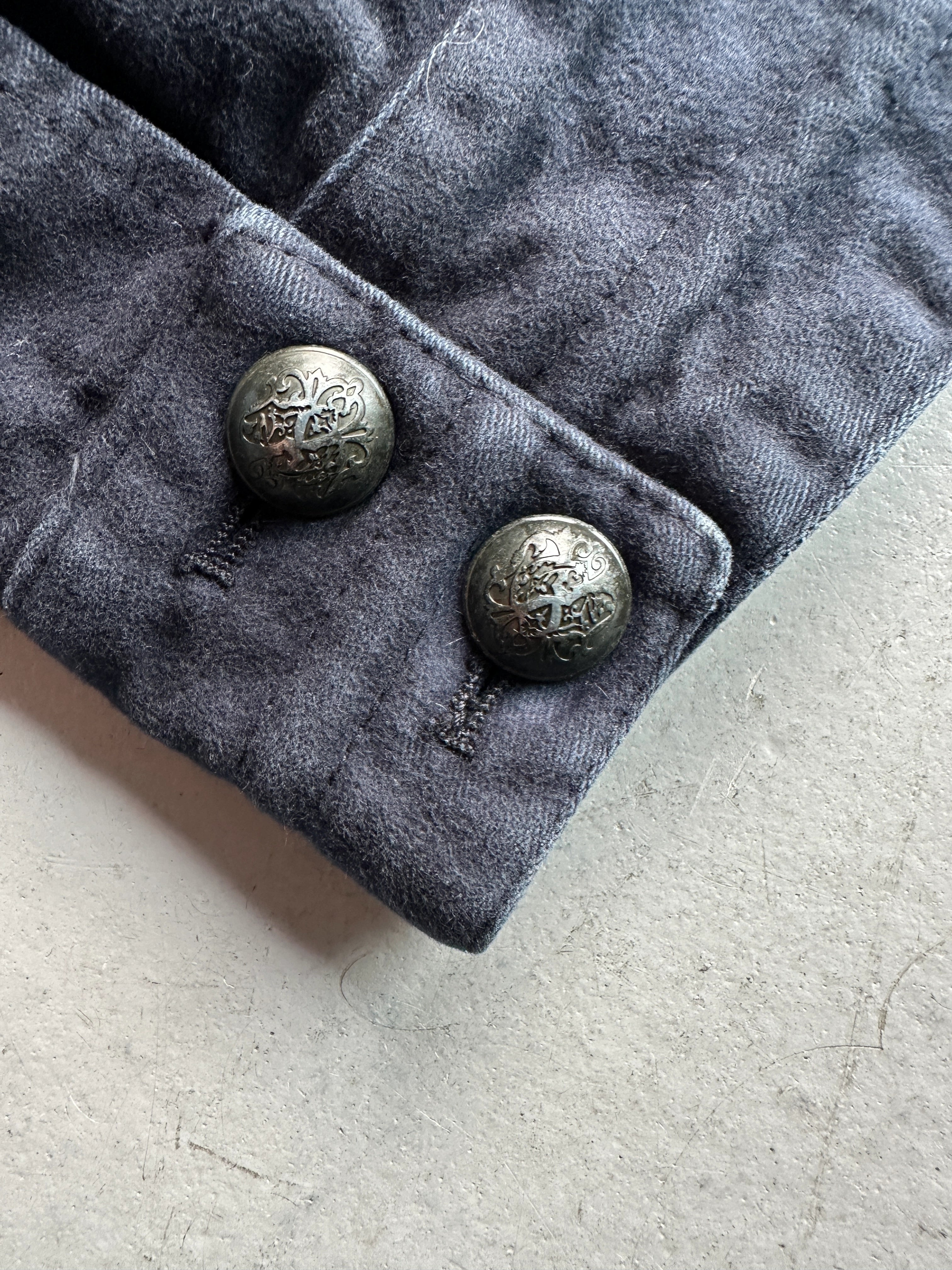 CHRISTIAN LACROIX - early 2000s CROP FIT MILITARY JACKET