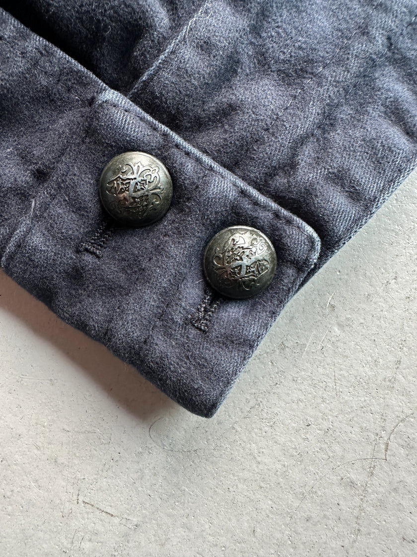 CHRISTIAN LACROIX - early 2000s CROP FIT MILITARY JACKET