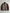 1980s OVERSIZED LEATHER BOMBER JACKET WITH CORDUROY SLEEVE