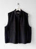ISSEY MIYAKE MEN - 1990s ZIPPED FLEECE VEST GILET