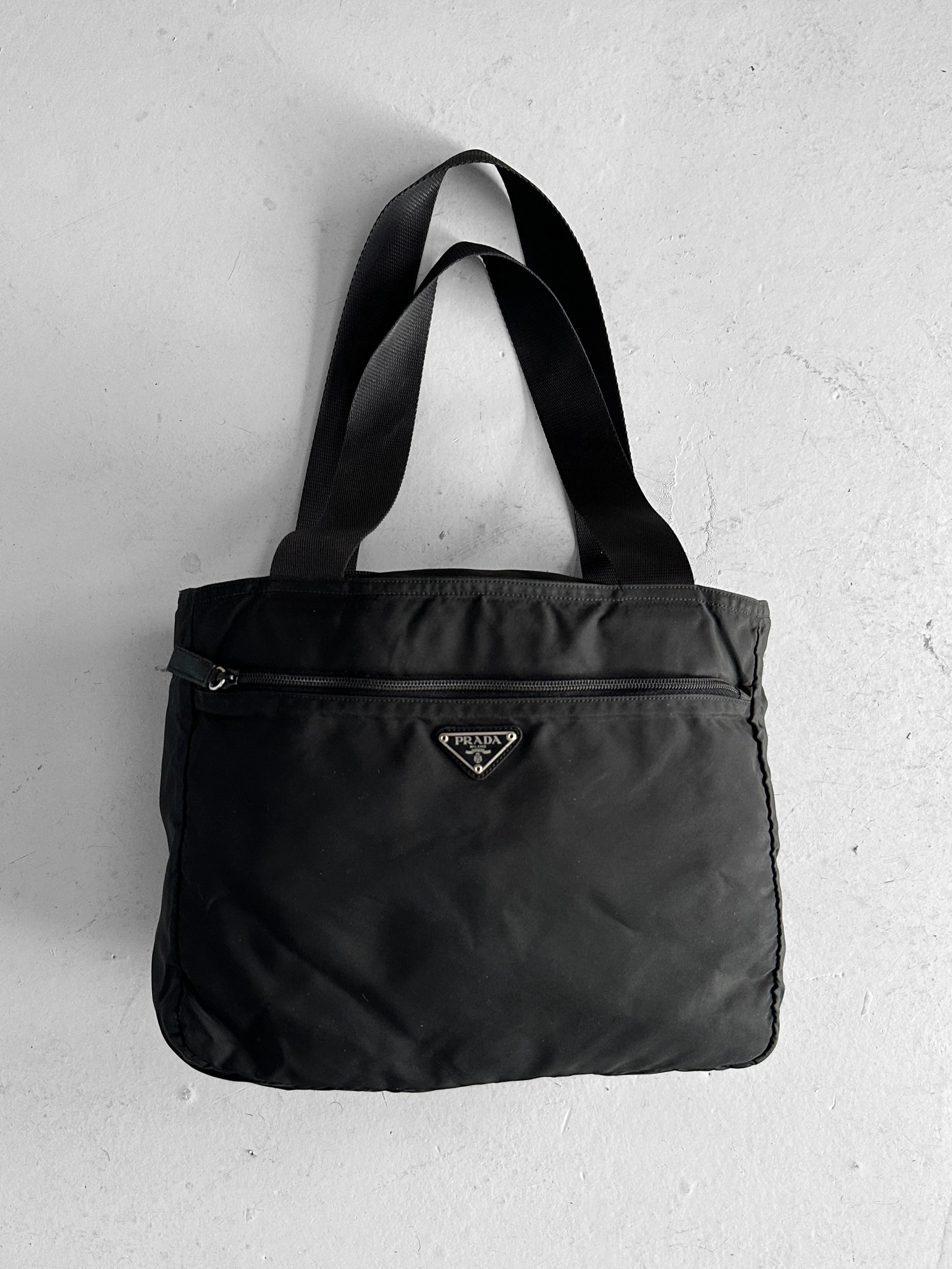 PRADA - 1990s NYLON TOTE BAG