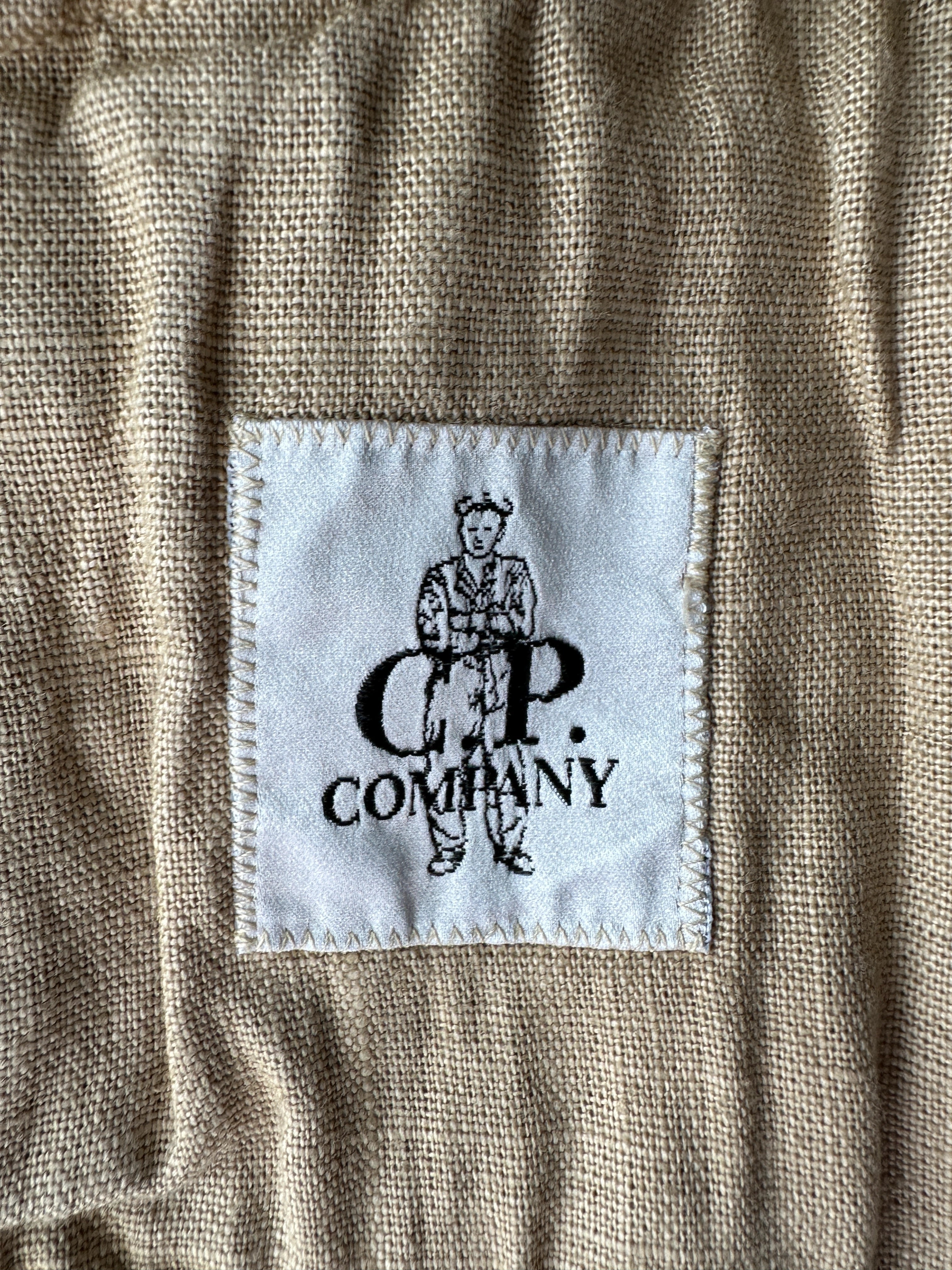 C.P. COMPANY - 1980s LINEN JACKET