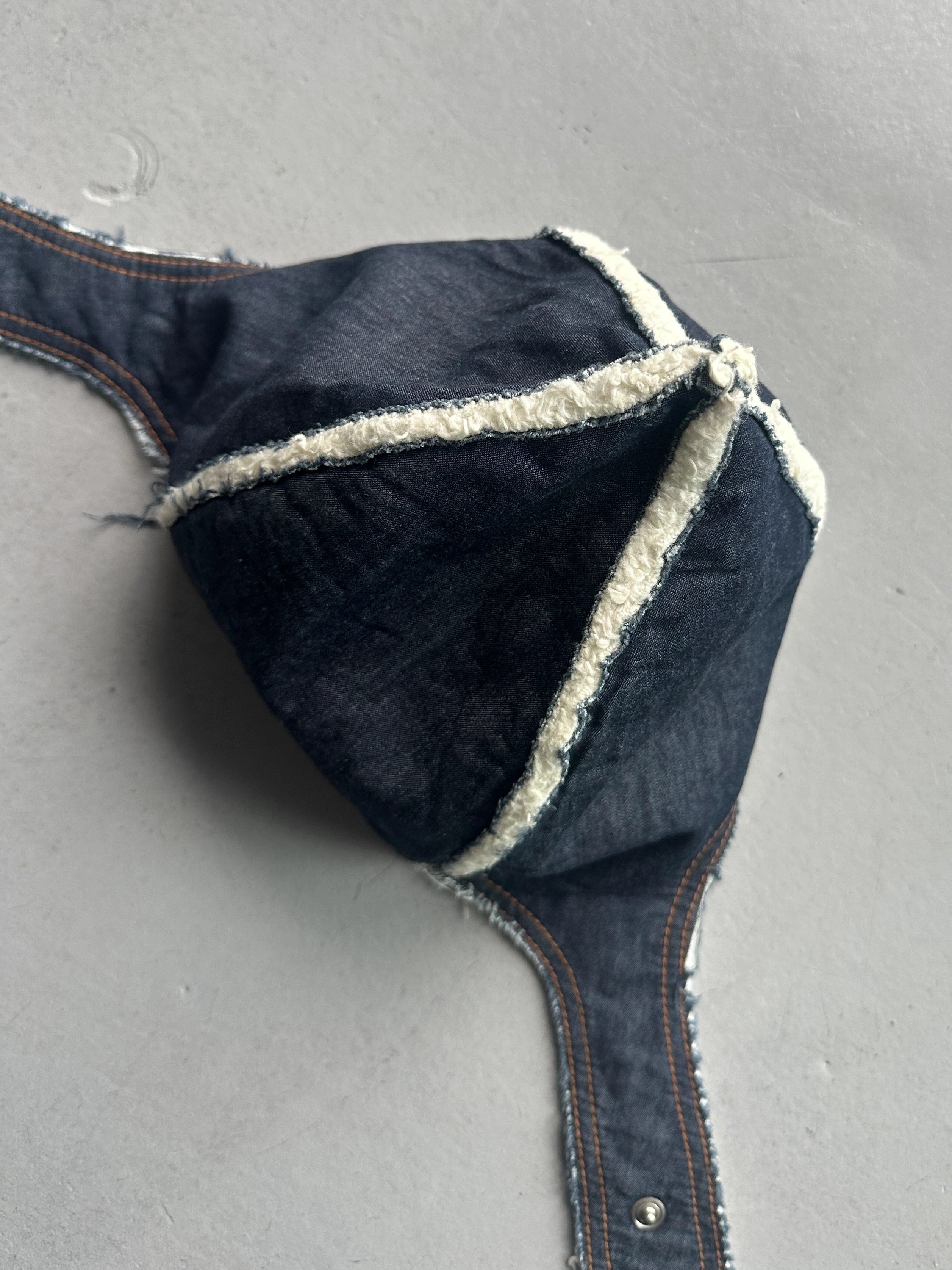 MISS SIXTY - 2000s SHEARLING AVIATOR HAT