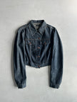 ANDREW MACKENZIE - 2000s CROPPED FIT DENIM JACKET