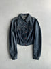 ANDREW MACKENZIE - 2000s CROPPED FIT DENIM JACKET