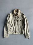 DANIELE ALESSANDRINI - 1990s BOMBER JACKET WITH RIBBED KNIT COLLAR
