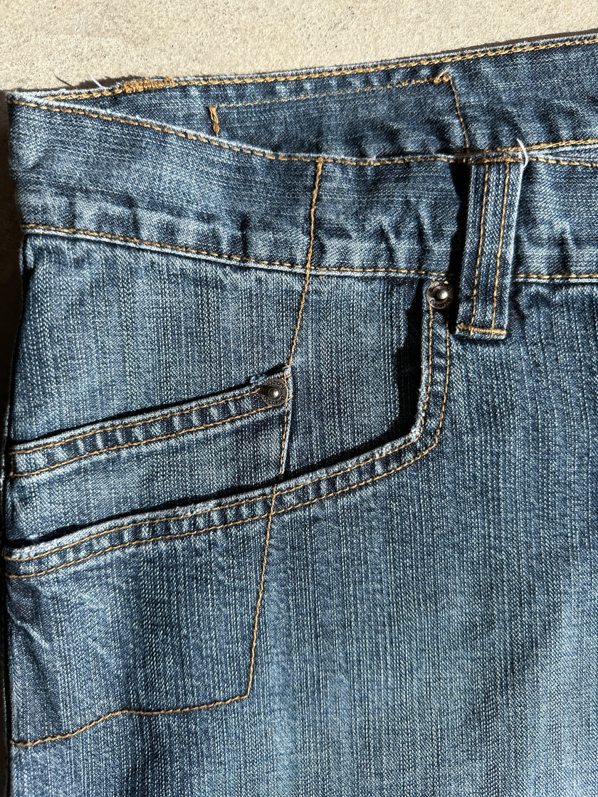 2000s BAGGY BIKER JEANS