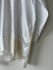 COMME DES GARÇONS - F/W 2024 ASYMMETRICAL SHIRT WITH PATCHWORK HEM PANELS