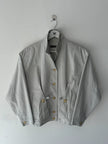 ISSEY MIYAKE - 1980s TEXTURED COTTON BOMBER JACKET