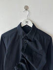 YUJI YAMADA - 1990s ASYMMETRIC FRONT PANEL LONG SLEEVE SHIRT