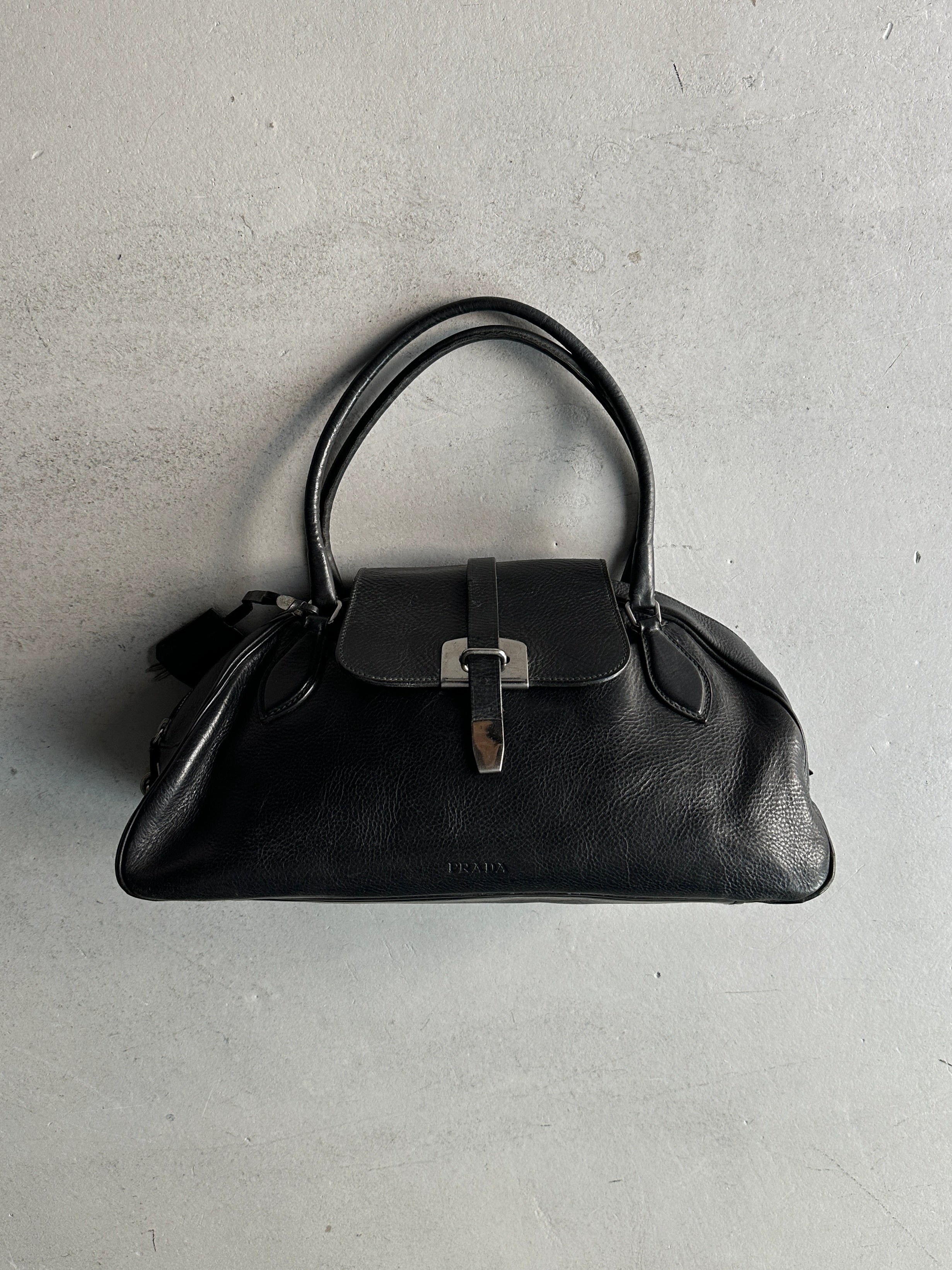 PRADA - A/W 2001 BOSTON LEATHER BAG