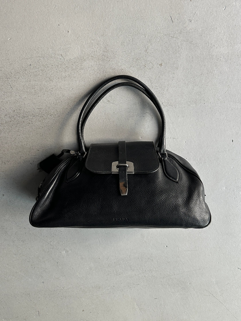 PRADA - A/W 2001 BOSTON LEATHER BAG