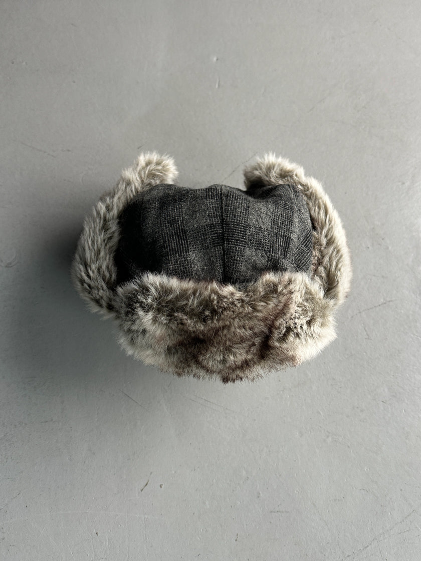 PAUL SMITH - early 2000s TRAPPER FUR HAT