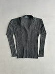 ISSEY MIYAKE PLEATS PLEASE - S/S 2000 BUTTONED BLOUSE