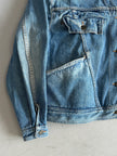 ARMANI JEANS - 1980s CROP FIT DENIM JACKET