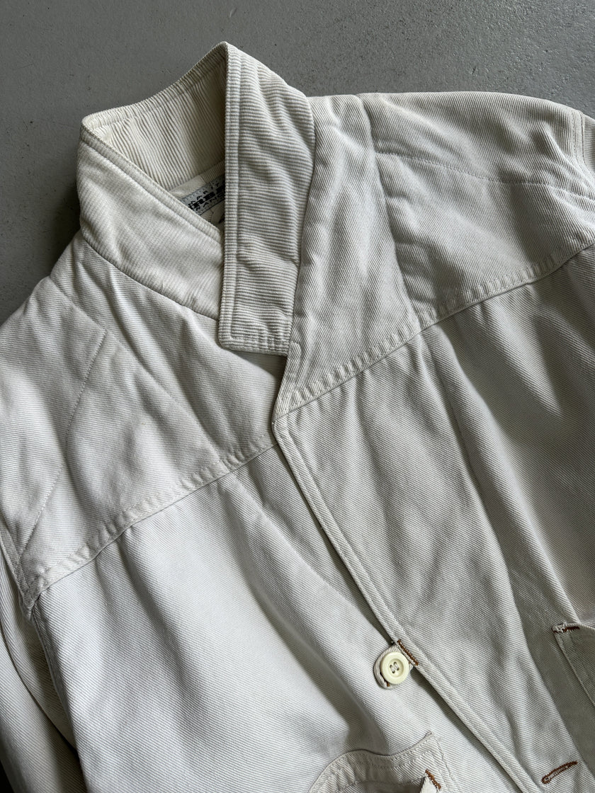 MARITHÉ + FRANÇOIS GIRBAUD - 1980s BOXY FIT DENIM BOMBER JACKET