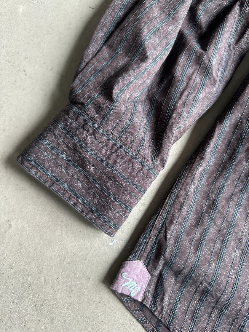 MARLBORO CLASSICS - 1990s PRINTED LONG SLEEVE SHIRT