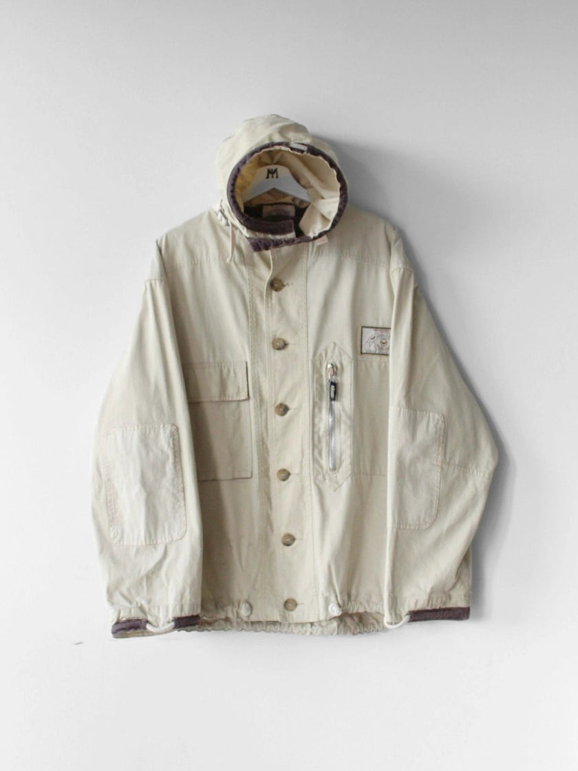 ARMANI JEANS - 1990s GUNNER SMOCK DENIM JACKET