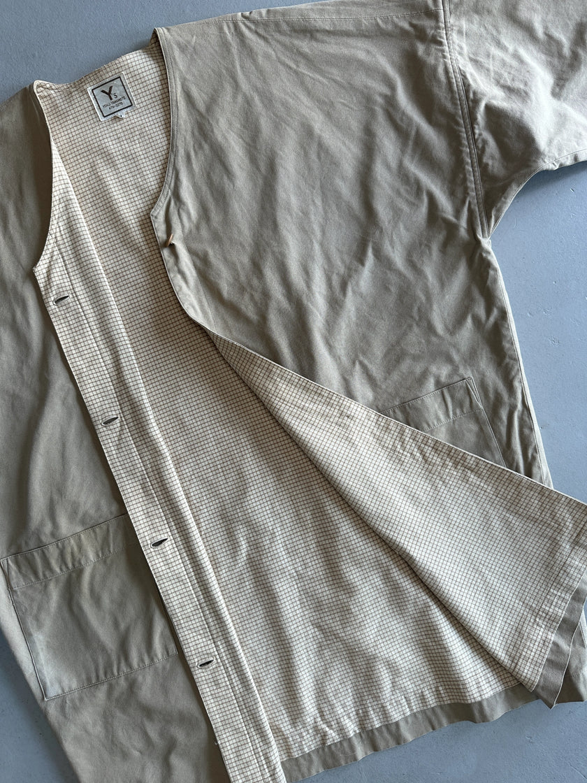 YOHJI YAMAMOTO Y'S - 1970s REVERSIBLE BUTTONED TUNIC