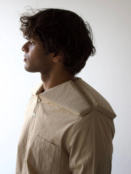 MASAKI MATSUSHIMA F/W 1999 STRUCTURED SPONGE COLLAR