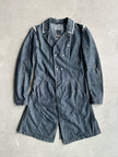 MARITHÉ + FRANÇOIS GIRBAUD - 2000s DOUBLE BREASTED DENIM TRENCH COAT