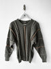 ISSEY MIYAKE -  circa 1984 OVERSIZED JUMPER WITH 3D KNIT DETAILING