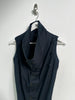 ANN DEMEULEMEESTER - F/W 2009 TRIPLE BUTTON DETAILING COTTON DRESS