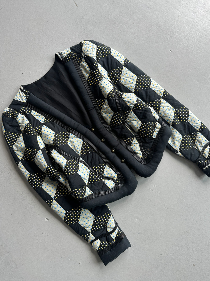 MAHARISHI - 2000s STRUCTURED QUILTED CARDIGAN