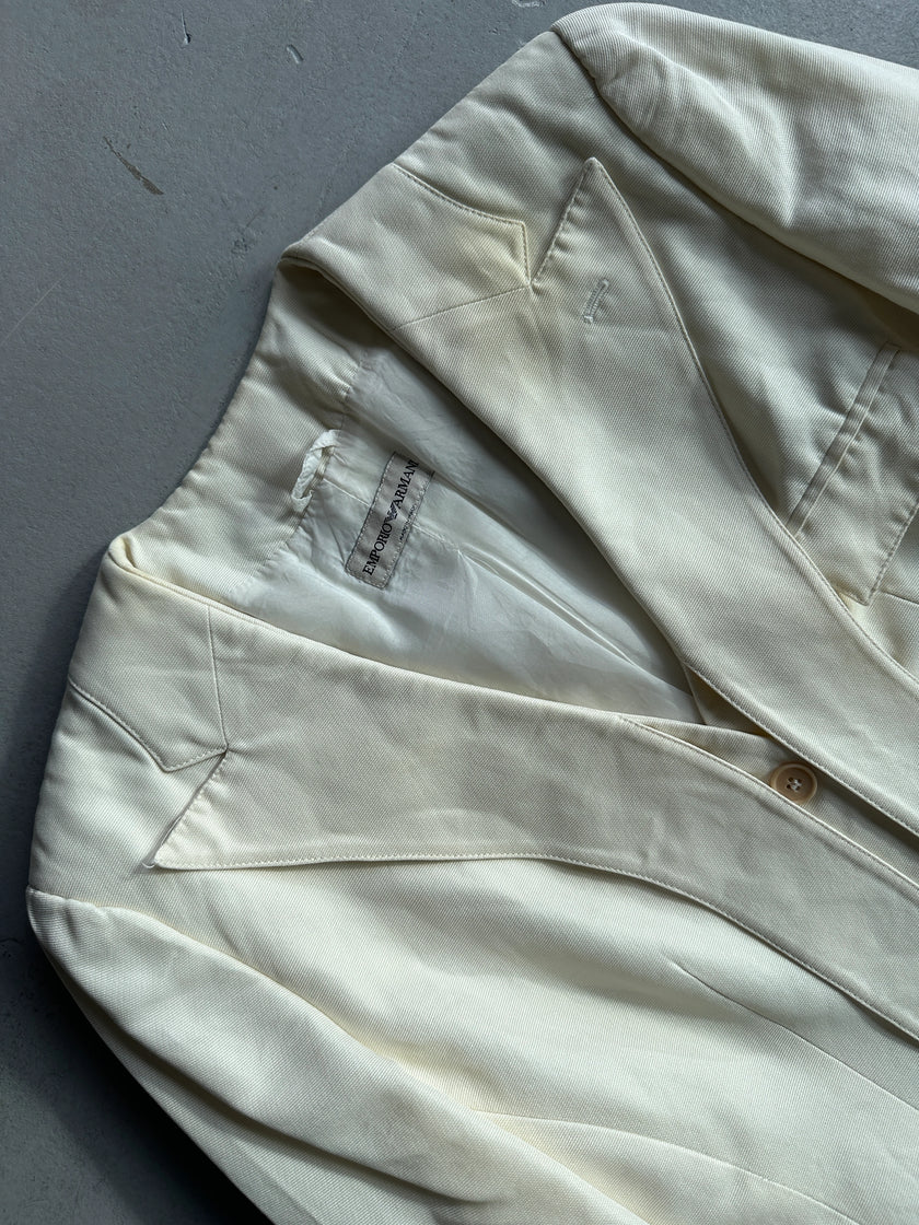 EMPORIO ARMANI - S/S 2003 ADJUSTABLE LAPELS FITTED BLAZER