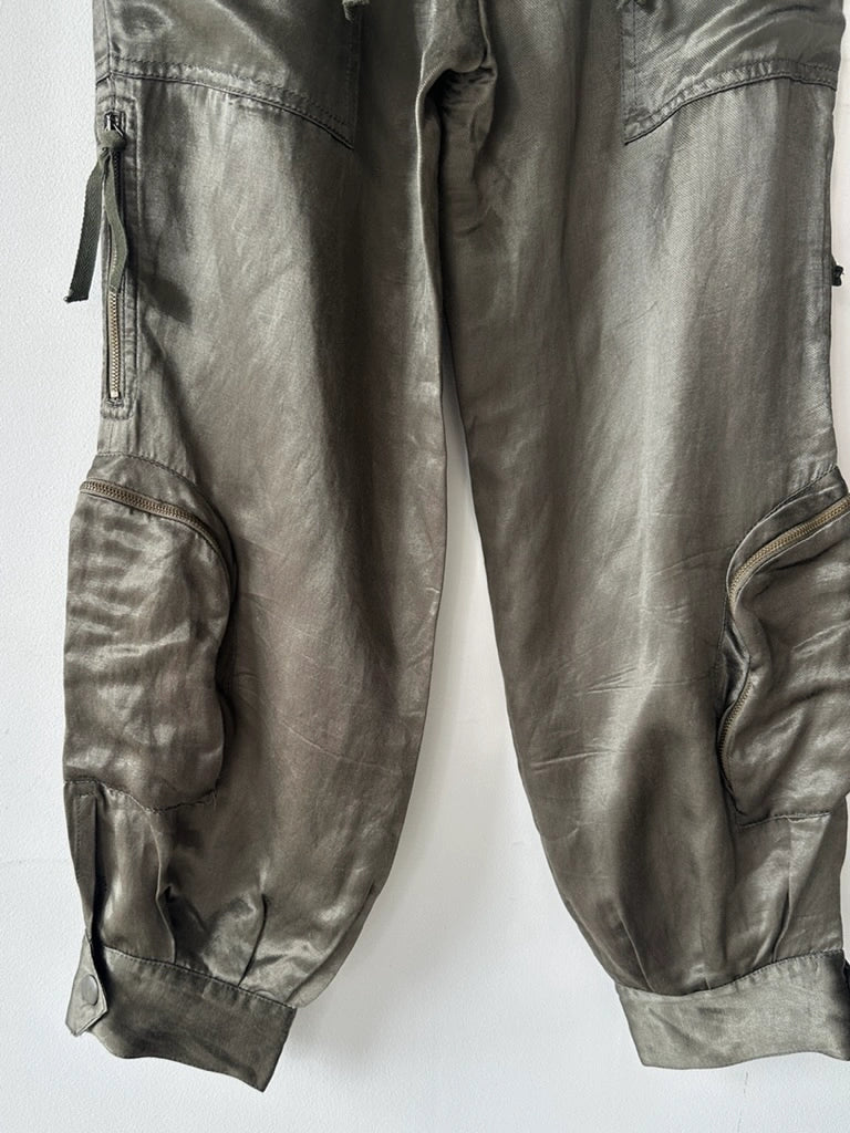 ICEBERG - early 2000s CROPPED CARGO TROUSERS