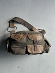 DIESEL SPARE PARTS - 2000s WAXED CANVAS CARGO BAG