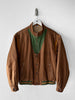 SPANISH LABEL 1980s 2 in 1 BOMBER JACKET WITH ZIP OFF SLEEVE