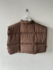 KANSAI YAMAMOTO - late 1990s CROP FIT QUILTED VEST