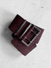 GIANFRANCO FERRÉ - late 1990s WIDE SUEDE BELT WITH DOUBLE PRONG BUCKLE