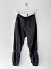 DSQUARED2 - late 1990s COATED TROUSERS WITH GATHERED DETAILS