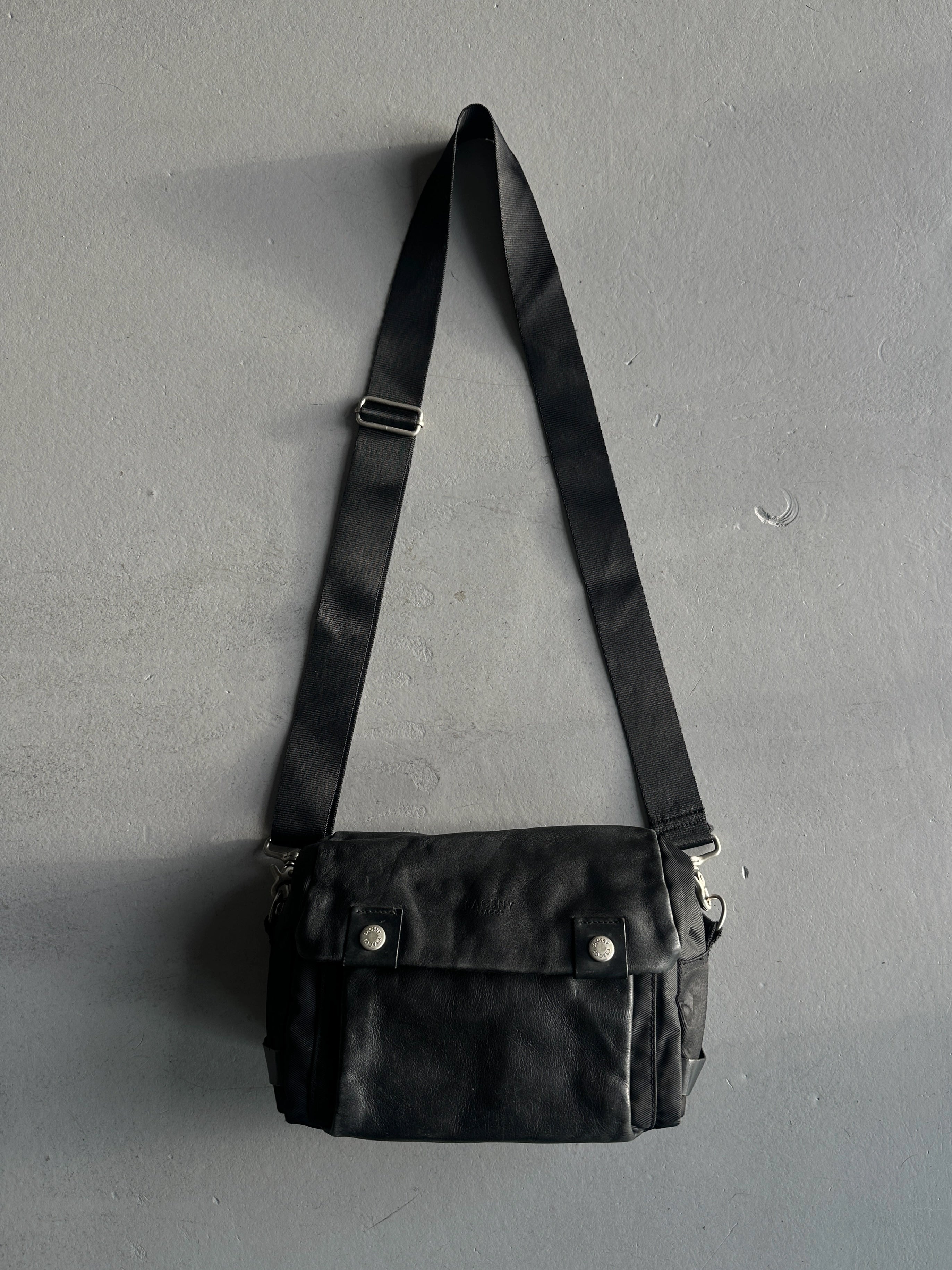 YOHJI YAMAMOTO Y'SACCS - 1990s RECTANGULAR MESSANGER BAG