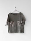 ICEBERG BY JC DE CASTELBAJAC 1980s HYBRID KNIT NYLON T-SHIRT