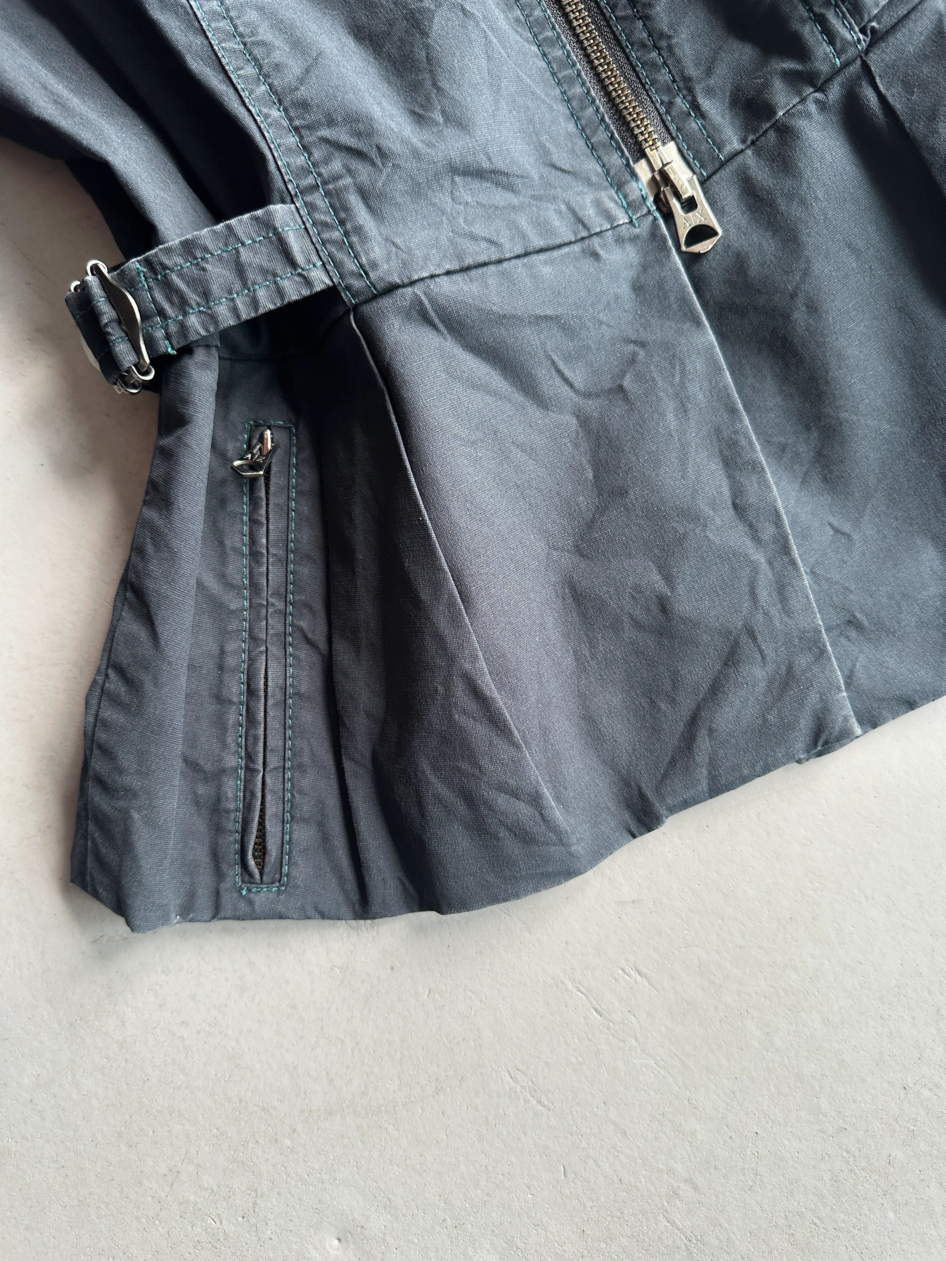 ARMANI EXCHANGE - 2000s PEPLUM HEM JACKET
