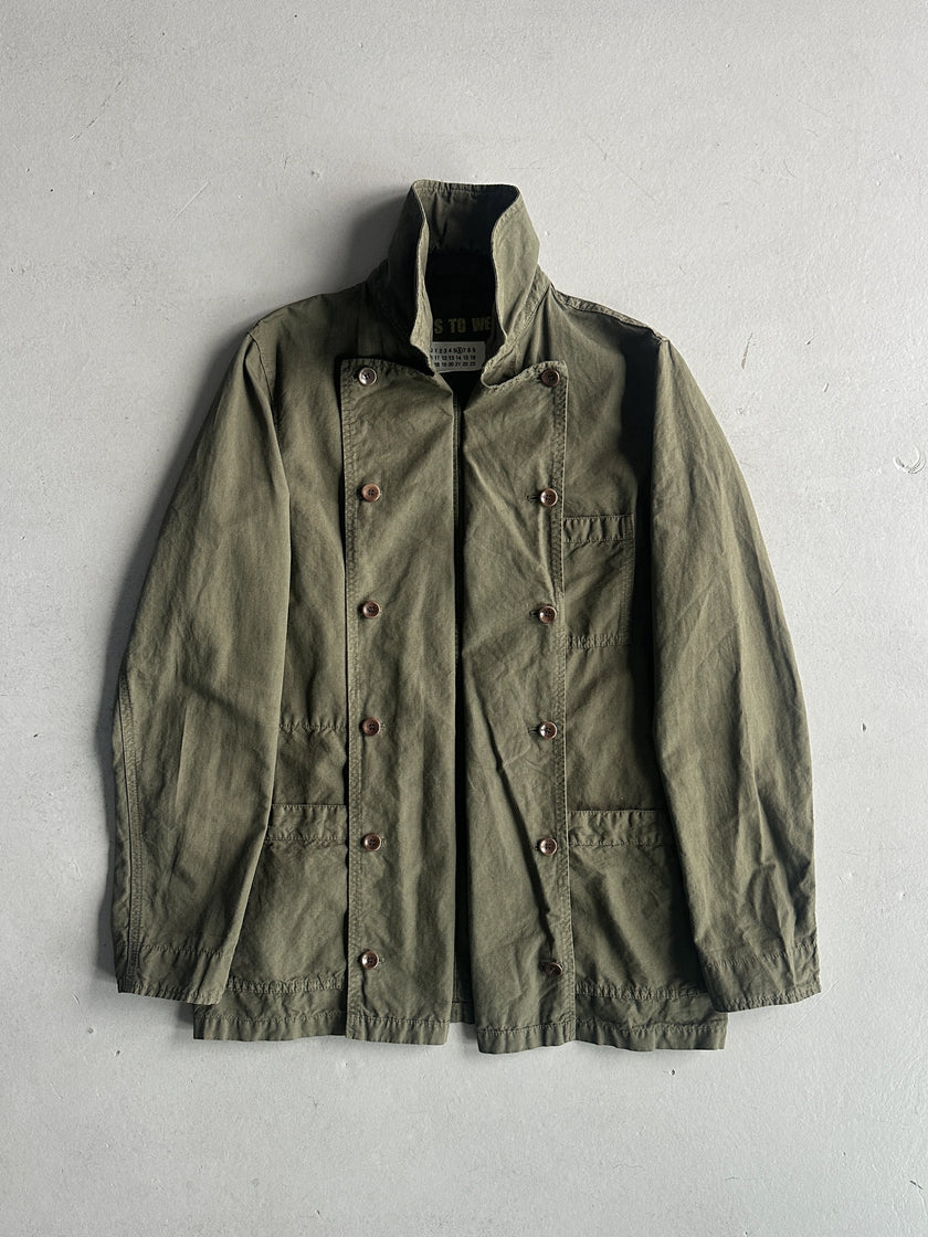 MARTIN MARGIELA - S/S 2003 3 WAYS TO WEAR BUTTONED JACKET