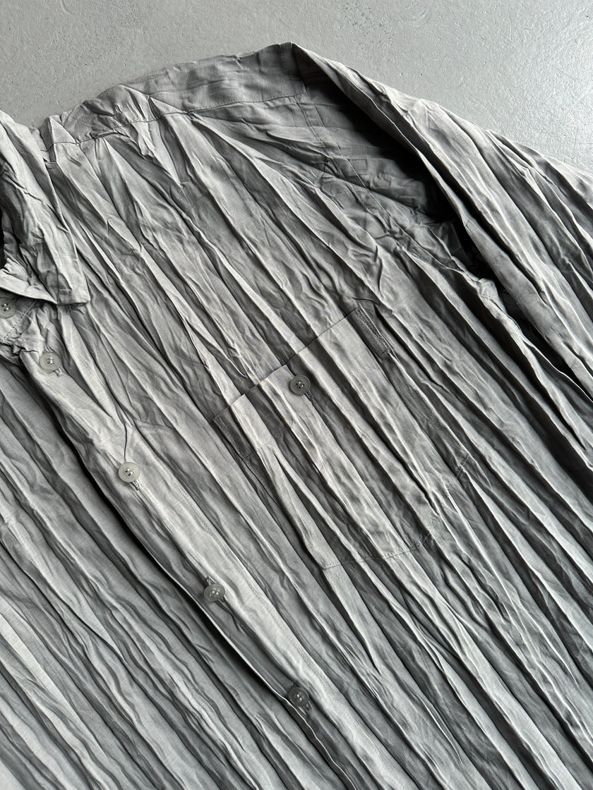 ISSEY MIYAKE MEN - S/S 2018 SHIBORI PLEATED SHIRT