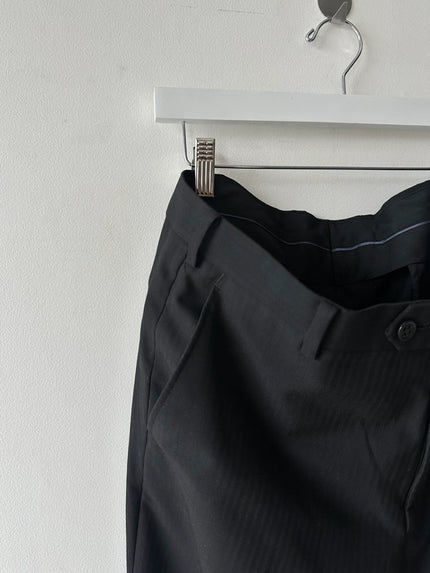1990s PINSTRIPED TAILORED TROUSERS