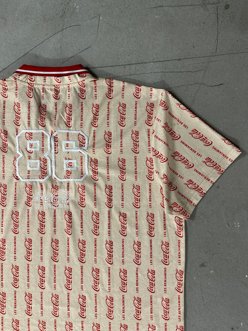 LES BENJAMINS X COCACOLA - POLO SHIRT